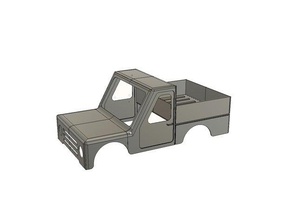 jeep r c Fahrzeuge hardbody rc-car rc-hardbody Fernbedienung 3d print model - Mito3D