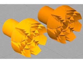 m7 gimbal taranis qx7 başparmak kulpları seviyelerine hobi 3d print model - Mito3D