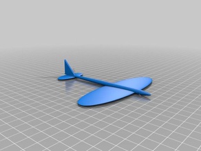 glider 3d printing 3d print model - Mito3D