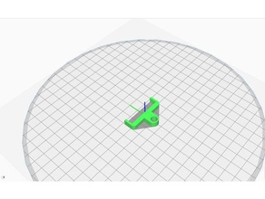 anycubic kossel linearen plus-Lager-filament-Halter 3d-Drucker Teile plus filament-Halter stock 3d print model - Mito3D