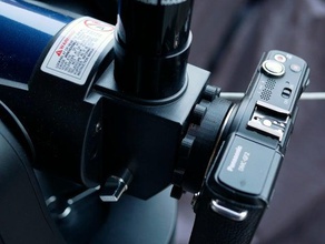 meade etx70 adaptador de câmara m43 micro 4 a 3 câmera astronomia telescópio astrofotografia suporte 3d print model - Mito3D