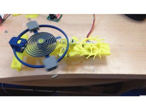 mouvement echappement horloge mekanik oyuncaklar saat 3d print model - Mito3D