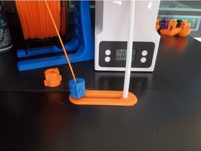 ikea-Mangel-filament-guide - w esun Loch 3d Drucker Zubehör filament-guide ikea fehlen 3d print model - Mito3D