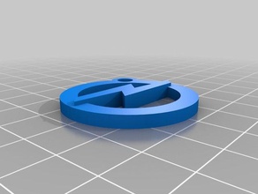 opel keychain 3d print model - Mito3D