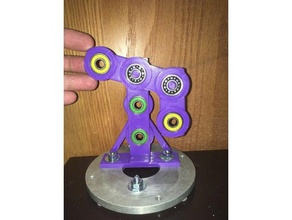 chaotic pendulum 3d printing chaos theory double 3d print model - Mito3D