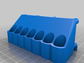 large spade bits tool holders & boxes customized 3d print model - Mito3D