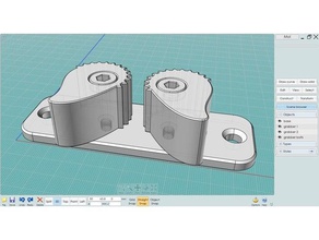 Wandhalter - grabber lernen 3d print model - Mito3D