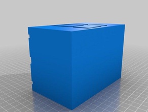 li-ion battery pack caixa diy 3d print model - Mito3D