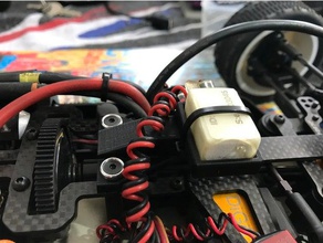 xray xb4 - lapmonitor de montagem r c veículos 3d print model - Mito3D