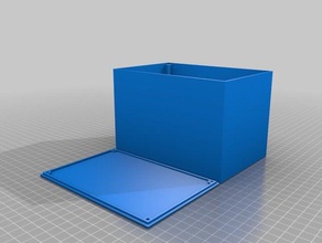meine angepasste Projekt-box Deckel Schrauben 150x100x100 - Elektronik kundengebundene 3d print model - Mito3D