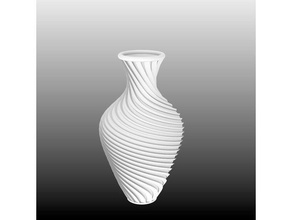 vase 001 sculptures decoration desk flower home sculpture 3d print model - Mito3D