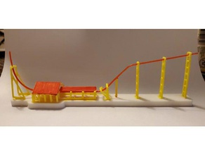 v2 impulse coaster - Achterbahn labs microcoaster Gebäude & Strukturen 3d print model - Mito3D