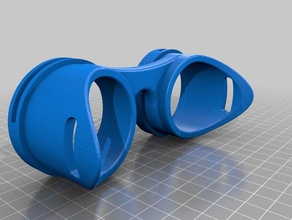 remixada de óculos 55mm steampunk íris mecânico brinquedos brinquedo e proteção 3d print model - Mito3D