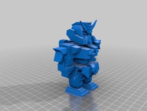 posable sd gundam La impresión en 3d artic 3d print model - Mito3D