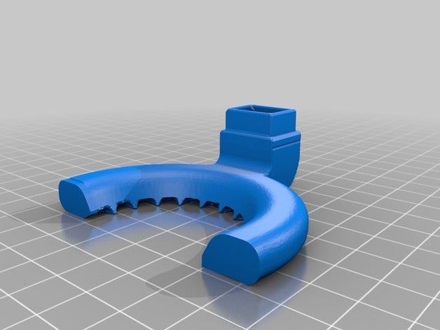 anet a8 plus duto do ventilador Impressora 3d de peças e partes acrescido atualização 3D print model - Mito3D