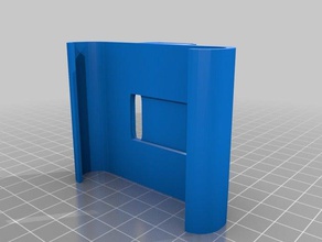 velcro trous de l'électronique 3d print model - Mito3D