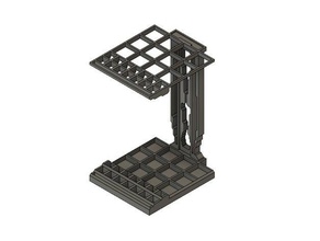 suporte de ferramenta recipientes titular rack 3d print model - Mito3D