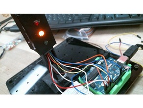 3dx traffic light gadgets 3d printer printing arduino backtoschool monoprice makerselect osc 3d print model - Mito3D