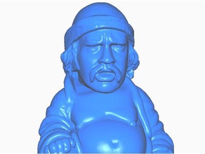 cheech buddha chong - famosa collezione sculture il busto persone remix retrò statua 3d print model - Mito3D