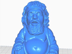 chong buddha cheech - famous people collection sculptures bust remix retro statue 3d print model - Mito3D
