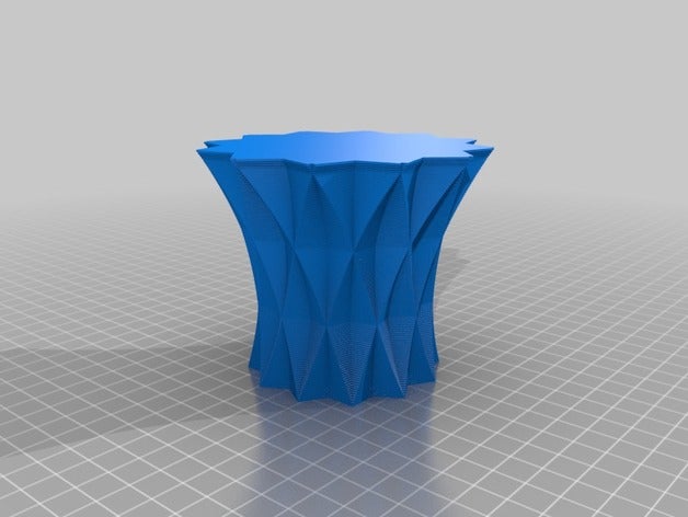 vase 3 decor customized 3D print model - Mito3D