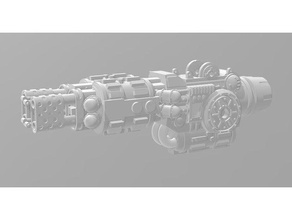big ol' burny gun hobby 3d print model - Mito3D