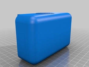 travel soap case japanese wave design bathroom holder tray 3d print model - Mito3D
