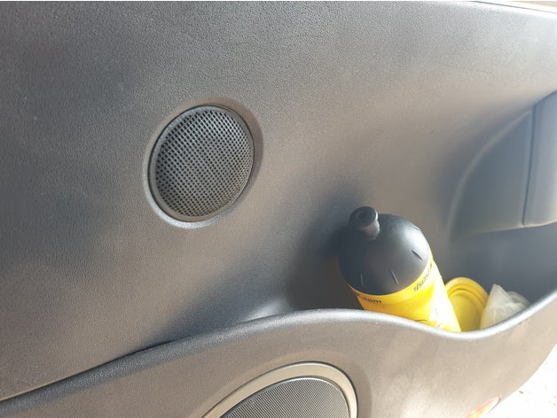 altavoz tapa de la parrilla rejilla renault espace 4 automoción coche cubierta puerta cuadrícula parte trasera pequeño el 3D print model - Mito3D