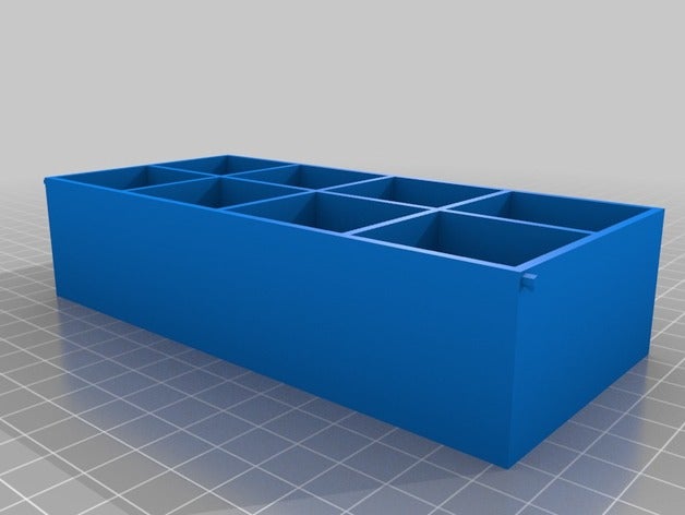 personnalisé boîte à pilules les conteneurs 3D print model - Mito3D