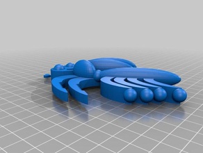 mantis religiosa andrea cortes marin A impressão 3d 3d print model - Mito3D