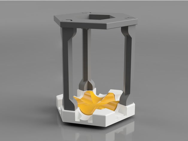 gravitrax compatible con el sistema de elevación juguetes construcción canicas pista 3D print model - Mito3D