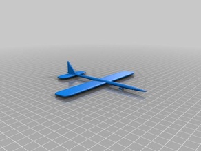 glider 2 3d printing 3d print model - Mito3D