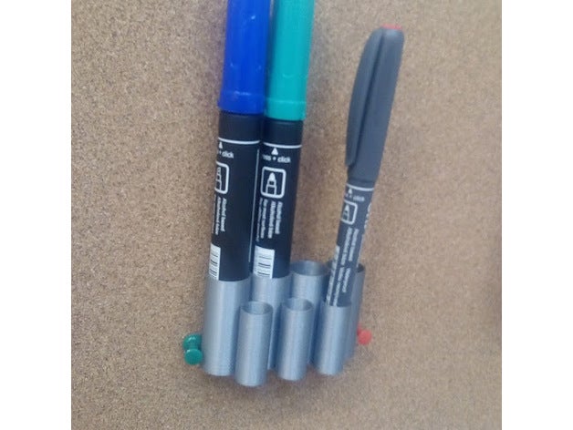porte-stylo bureau de le titulaire stylet 3D print model - Mito3D