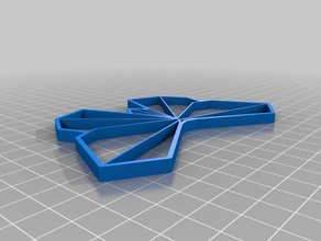 meine individuelle origami-Schmetterling Tiere kundengebundene 3d print model - Mito3D