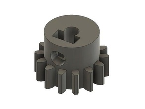 openrc truggy 14t 3175mm id pinion gear central differential r c vehicles 3d print model - Mito3D