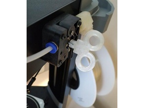 monoprice mini delta extruder indicator 3d printer parts knob mp 3d print model - Mito3D