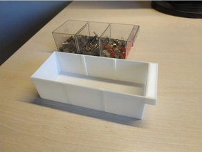 old electronics drawer tool holders & boxes 3d print model - Mito3D