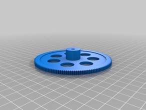 150t 111 cp spur gear hobby customized 3d print model - Mito3D