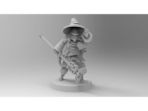 imperial guard wizard toy & game accessories astra militarum astropath dnd miniature mini minis psyker sorcerer imperium warhammer 40k 3d print model - Mito3D