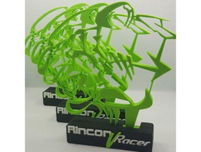 logotipo de rincón vracer a los animales 3d print model - Mito3D