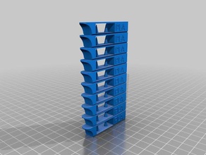 pla-Temperatur-Turm 3d-Druck-tests kundengebundene 3d print model - Mito3D