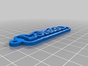 lohs3d keychains customized 3d print model - Mito3D
