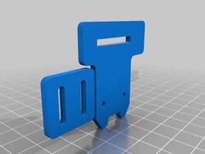 nano talon ponte de suporte modelos flatwing não diedro 3d print model - Mito3D