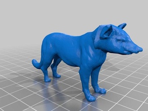 avcı domuz 3d baskı 3d print model - Mito3D