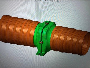 abluft-l près mk2 le bricolage abluftsystem 10cm 3d print model - Mito3D