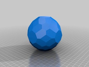 cuasiesfera lernen Kristallographie 3d print model - Mito3D