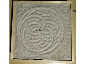 circles sand spirograph math art 3d print model - Mito3D