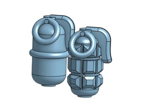 28mm grenades accessoires de jeu 40k gnenade figurine 3d print model - Mito3D