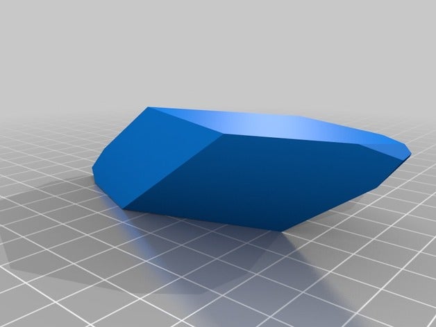modelo chaux carbonat e de l'apprentissage la cristallographie ha y' 3D print model - Mito3D