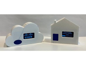 ccp botón de guión - cloud en prem versiones la electrónica 3d print model - Mito3D